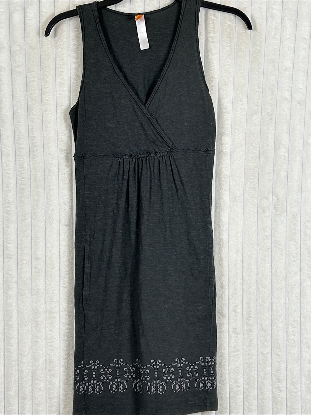 Lucy activewear gray sleeveless dress size small